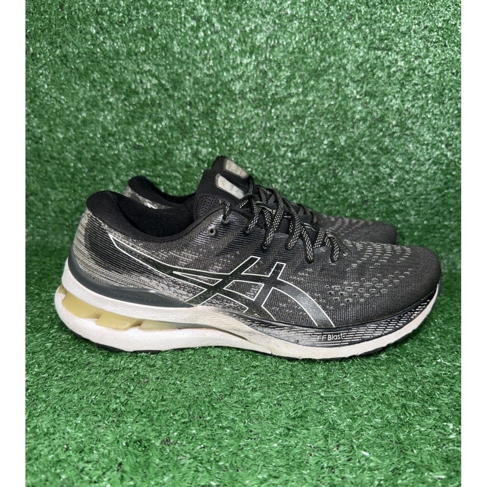Asics Gel Kayano 27 Black and White Women’s 9.5 Running Shoes